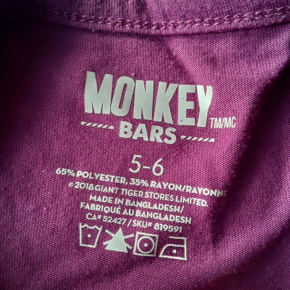 Monkey Bars Girls Teeshirt - Picture 4 of 6
